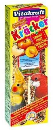 Крекеры для автралийских попугаев Vitakraft Krasker фрукты 2 шт.